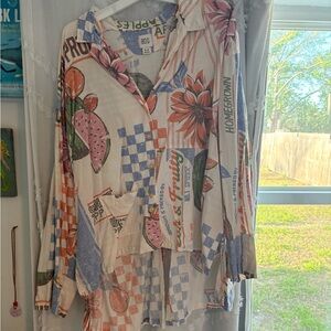 BDG Urban outfitters feed sack shirt